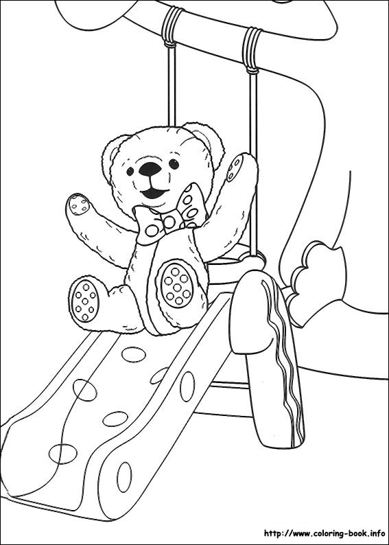 Andy Pandy coloring picture